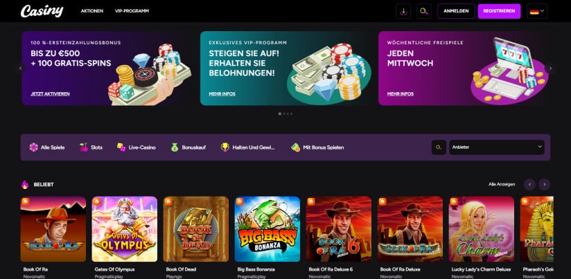 Experience Luxury at Casiny Casino VIP